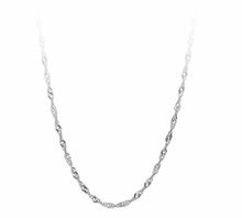 Necklace Models Wave Chain Of High-end Women's Jewelry Silver Top 45CM