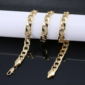 Cuban Link Goldtone Chain Rapper Necklaces Street Fashion  Long Chain  Jewelry