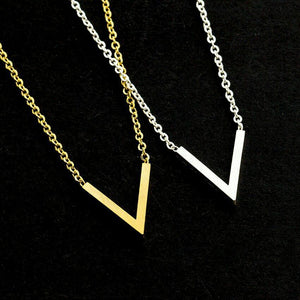 Triangle Jewelry Women Charm Chain Necklace Pendant