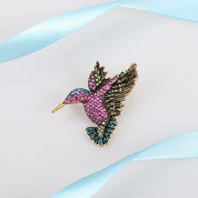 Jewelry Kingfisher Bird Necklace Brooch 2 In 1 With Chain 18&quot;+2&quot; Gift For Women Teen Girl Birthday Holiday Christmas Party Ba21 - Necklace